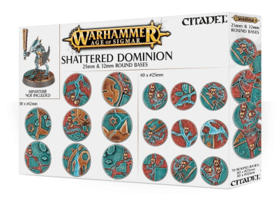 Shattered Dominion 25 & 32mm round bases